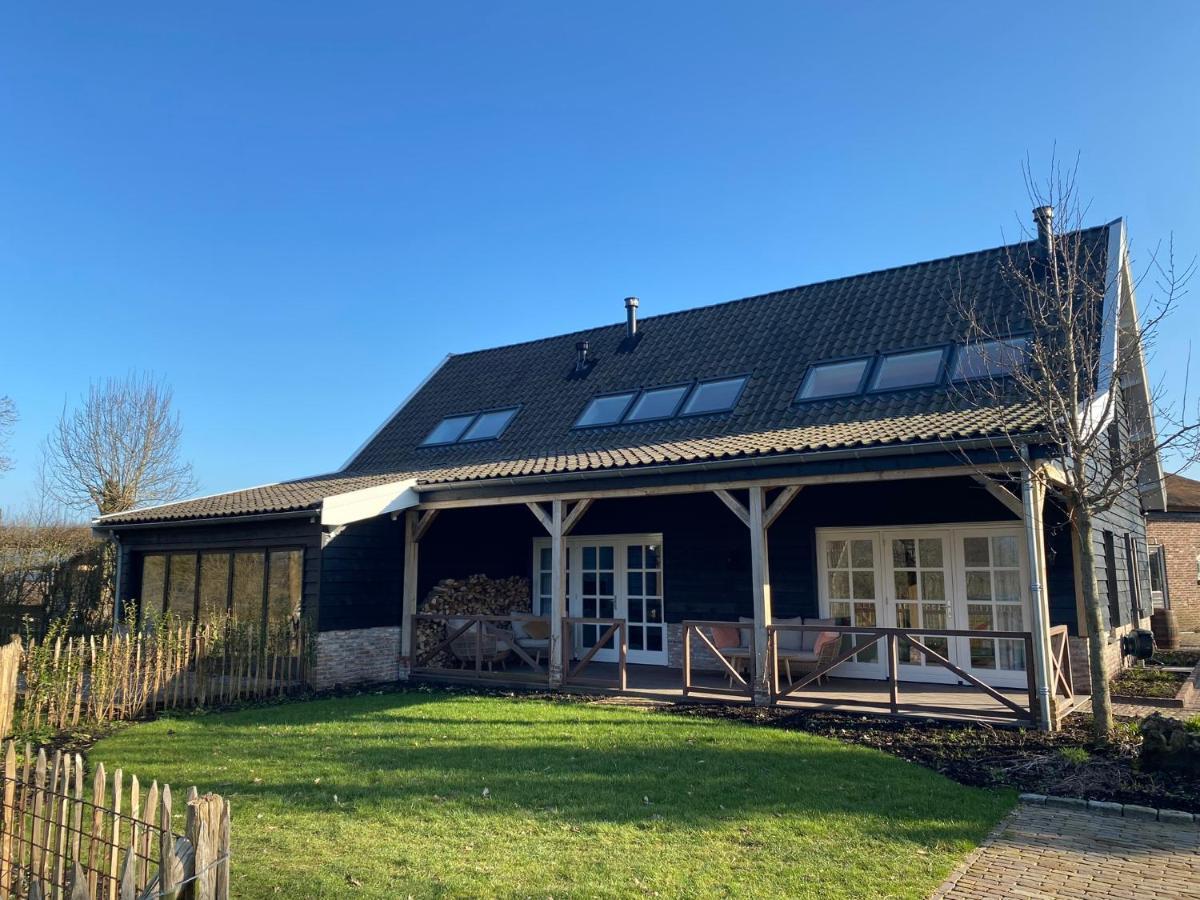 De Porrel Polsbroek Unit Met Prive Jacuzzi, Spa En Sauna Exterior photo